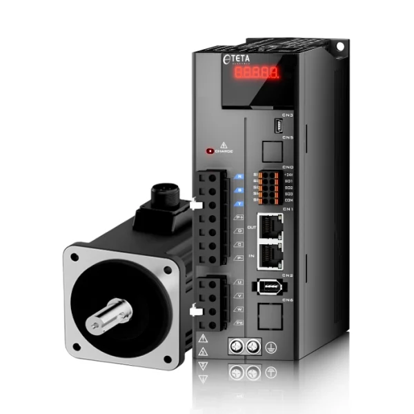 سروو موتور تتا 2.3KW بدون ترمز با درایو TDC2