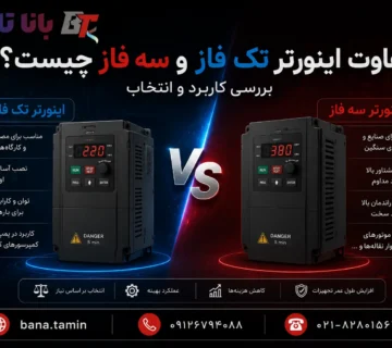 تفاوت اینورتر تک فاز و سه فاز چیست؟ بررسی کاربرد و انتخاب